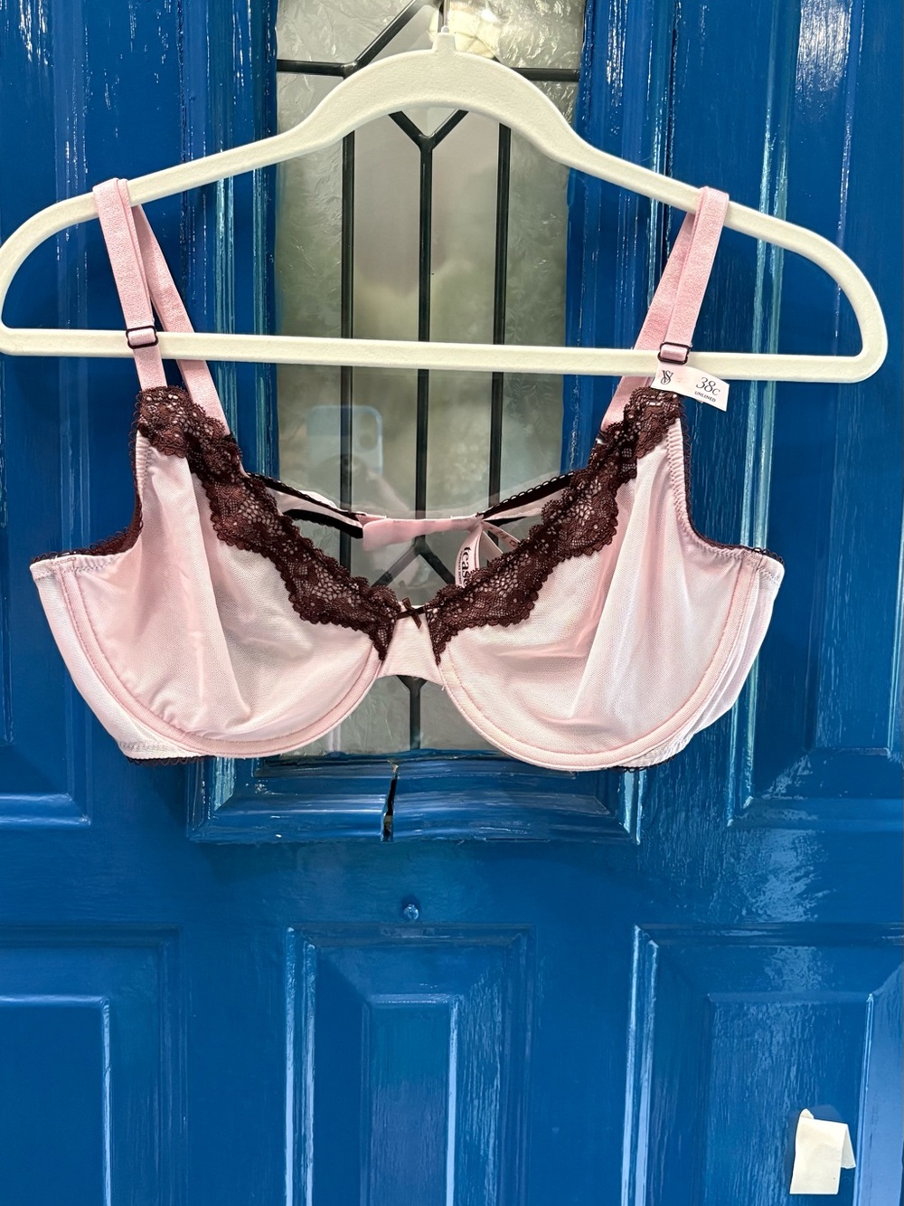 Victoria Secret Lace Trim Underwire Bra